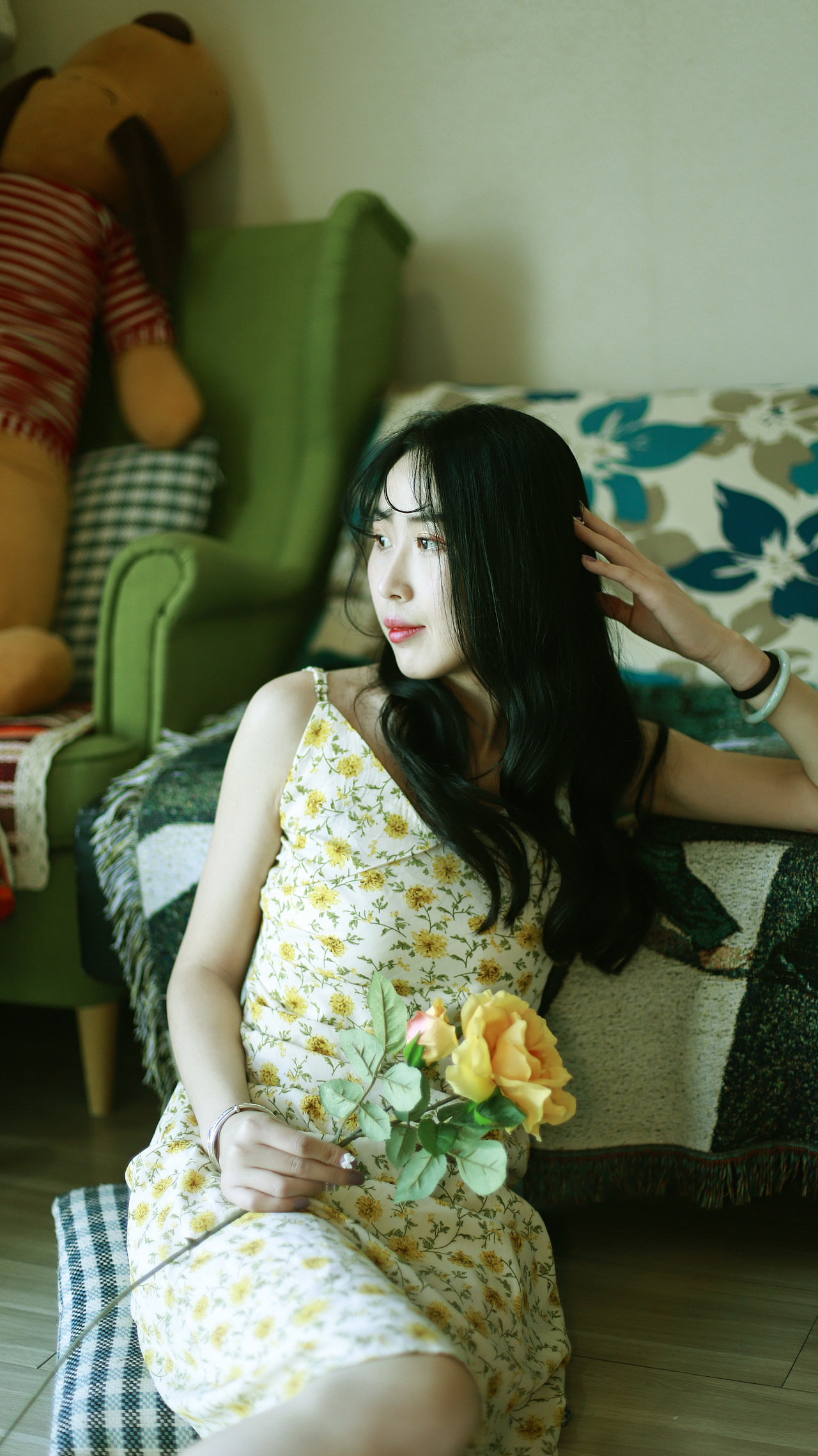 那个穿着碎花裙的女人（图ZMzE1MjM0MDQ0） - 人像摄影 - 站酷设计师心魔月儿原创素材 - 站酷ZCOOL