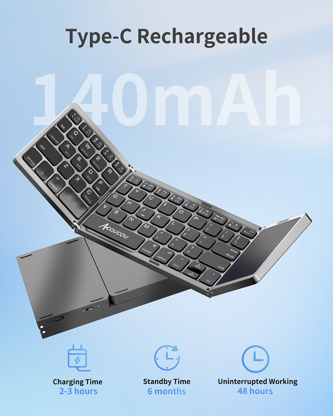 折叠键盘渲染建模作品