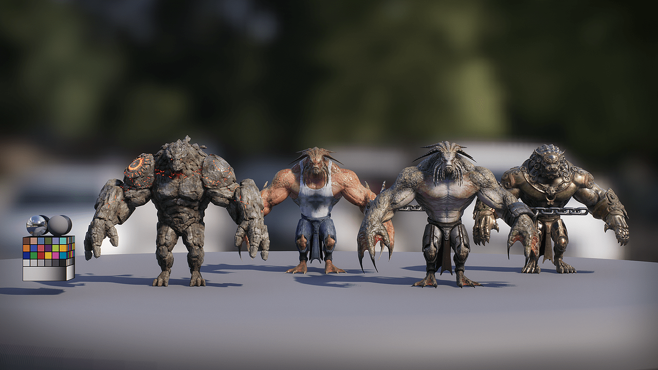 虚幻争霸：狂怒 Epic Games - Epic内容 UE4（图ZMzAwNjU0NDA0） - 人物/生物 - 站酷设计师Michael_MYFO原创素材 - 站酷ZCOOL