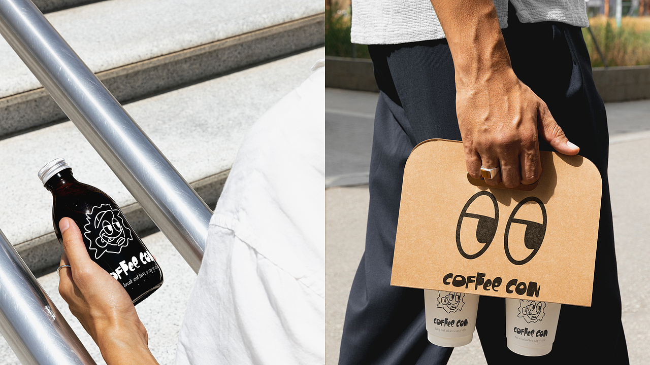 COFFEE CON 咖啡品牌设计（图ZMzY0OTA1NjQw） - 品牌 - 站酷设计师设计师阿童原创素材 - 站酷ZCOOL