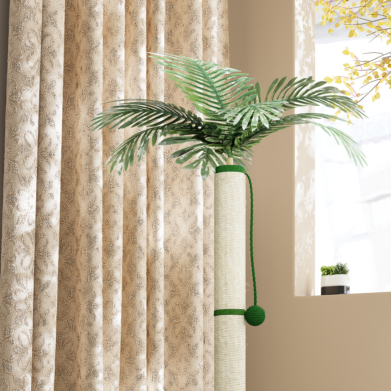 宠物用品渲染-猫爬架 P2