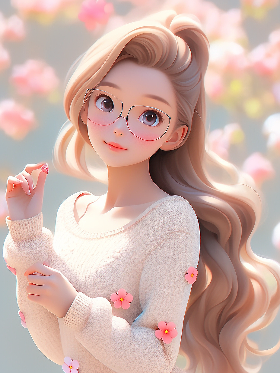 桃桃公主（图ZMzQwODQ4MDUy） - AI作品 - 站酷设计师那木DG原创素材 - 站酷ZCOOL