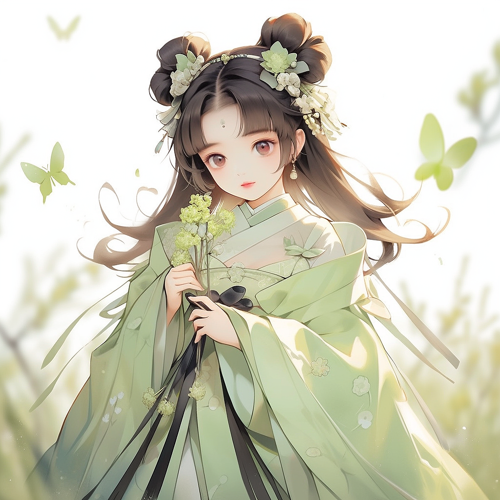 头像设计·超萌少女头像