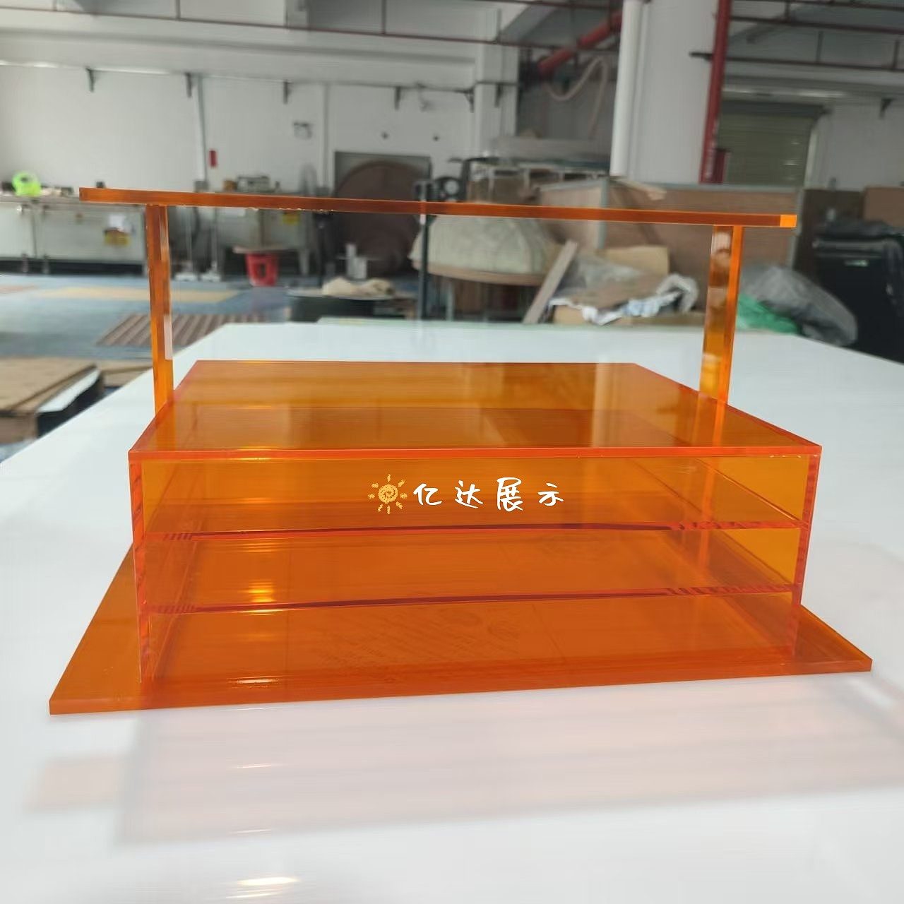 亚克力提篮装置（图ZMzY5MjIyOTg0） - 其他工业/产品 - 站酷设计师亿达展示YAKELI原创素材 - 站酷ZCOOL