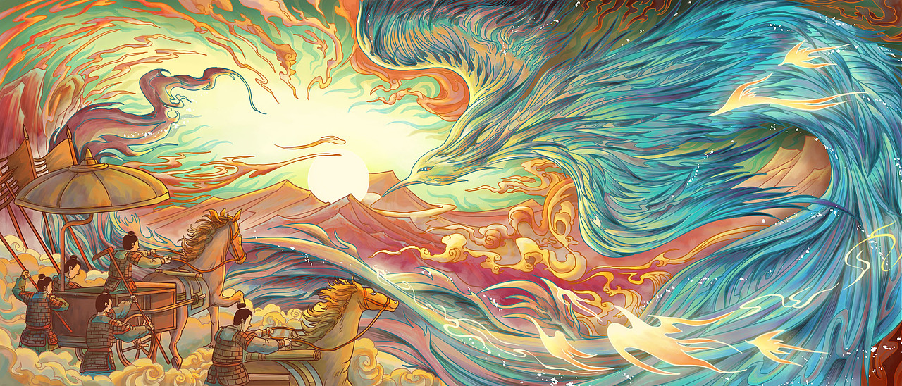 行水娃—2023年度插画总结（图ZMzYxMzA0NjA0） - 商业插画 - 站酷设计师行水娃原创素材 - 站酷ZCOOL