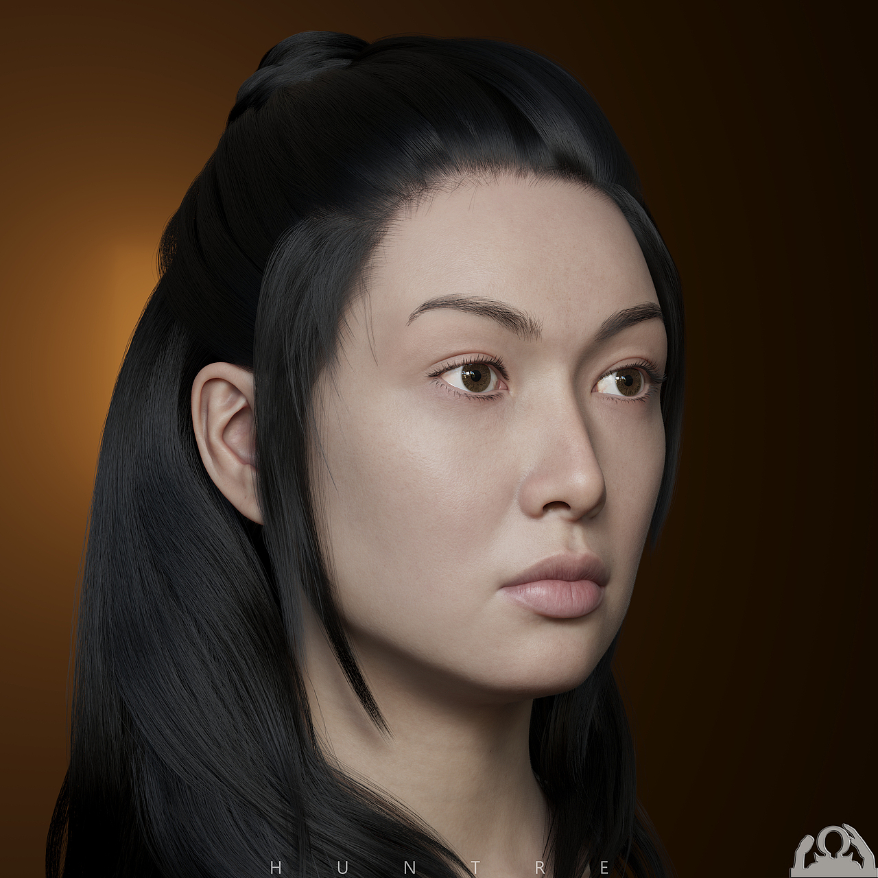 朱茵肖像练习（图ZMzI0MDY4MDIw） - 人物/生物 - 站酷设计师hunter_soul原创素材 - 站酷ZCOOL