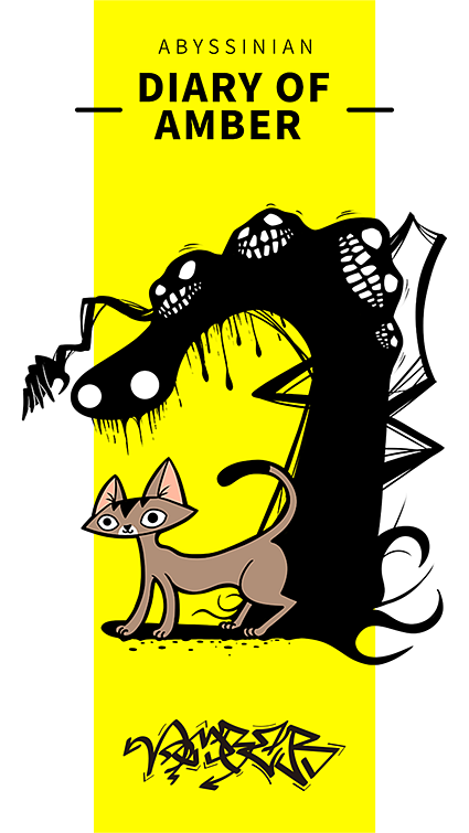 【喵喵怪怪】系列——猫与影子