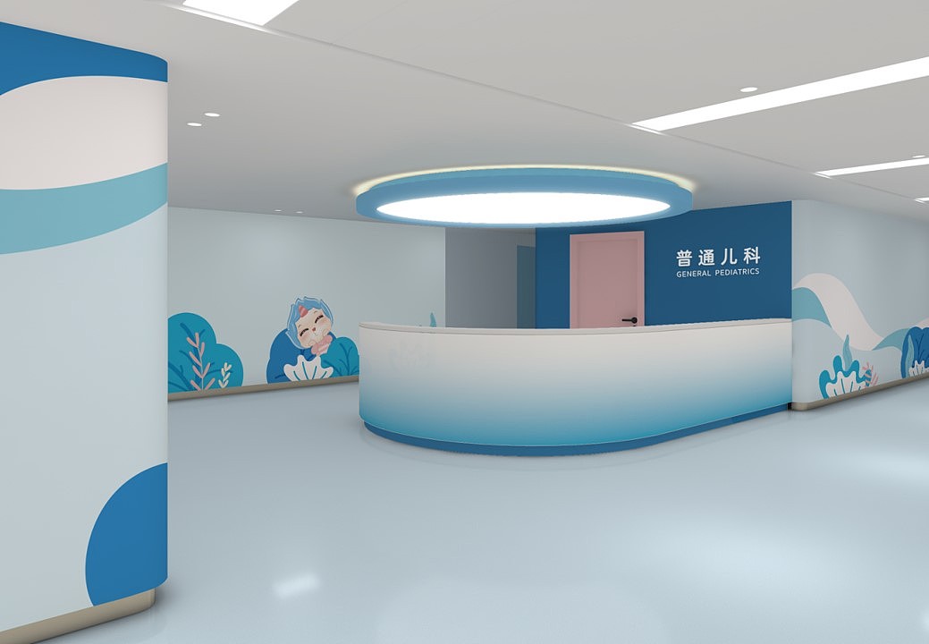 安徽六安妇保院IP形象,导视标识,空间设计