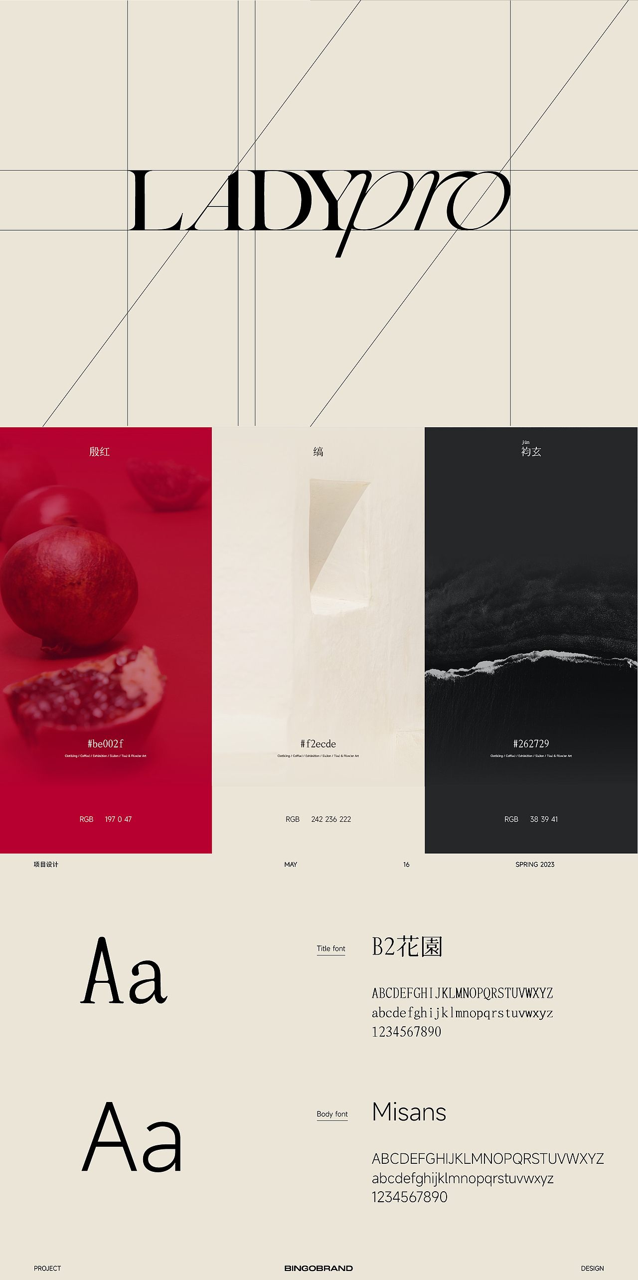 LADYpro 高端女性美学空间品牌形象全案vi设计