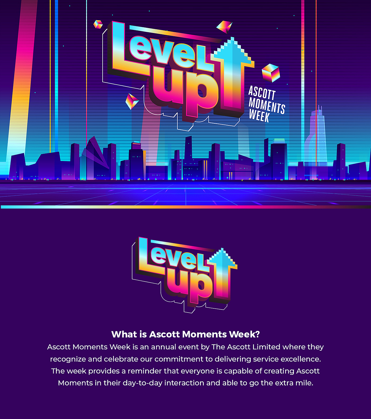 LEVEL UP ASCOTT BRANDING DESIGN 提升品牌设计（图ZMzE1MDc2MzM2） - 品牌 - 站酷设计师rayzong原创素材 - 站酷ZCOOL