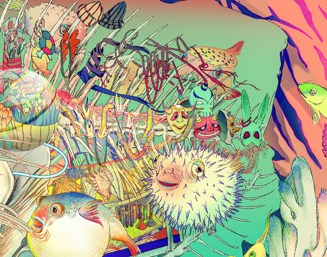 海底货郎图（图ZMzMxNTMzNjYw） - 创作习作 - 站酷设计师CHEN醋茶原创素材 - 站酷ZCOOL