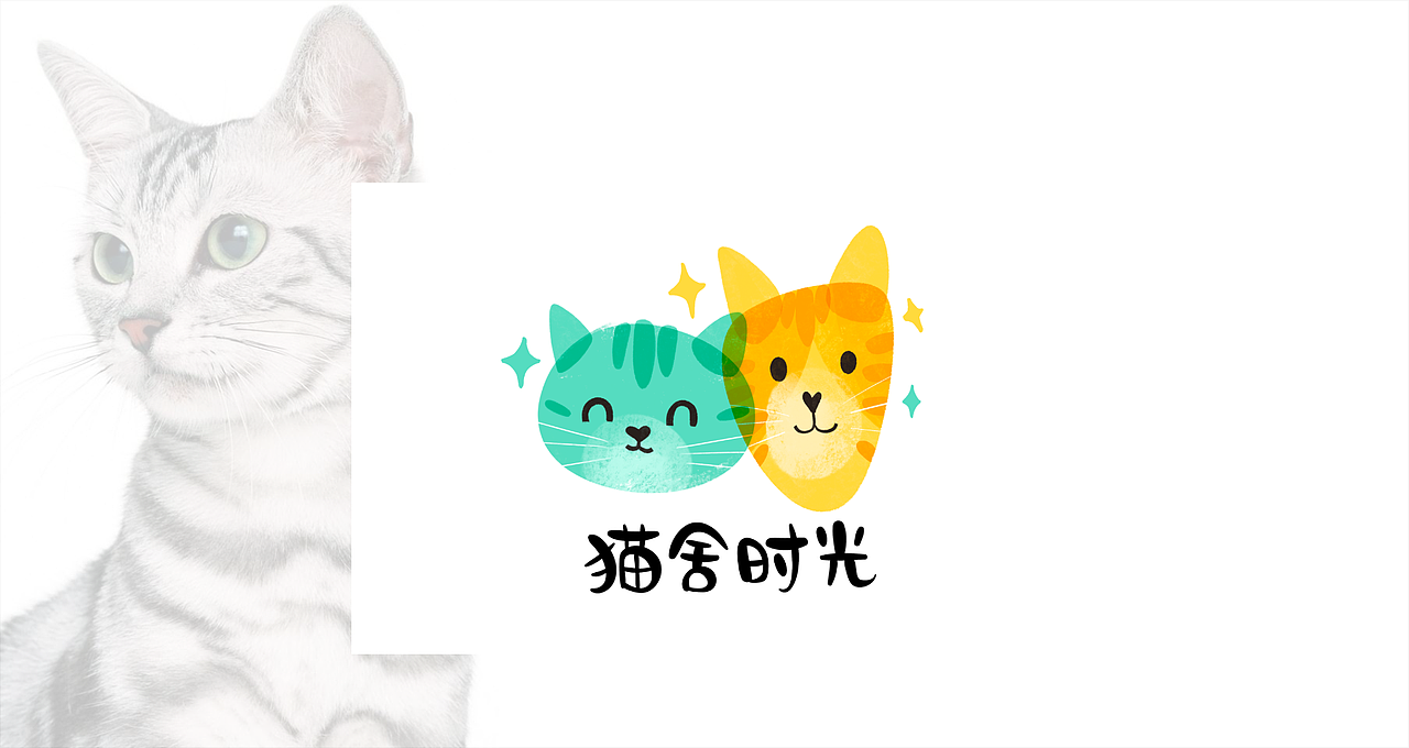 「猫舍时光」整体VI设计