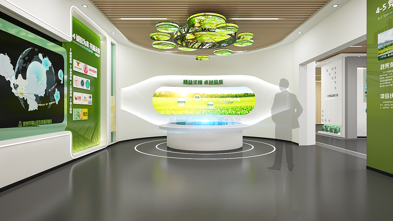 郑州设计丨展厅：养鸡企业展厅设计方案