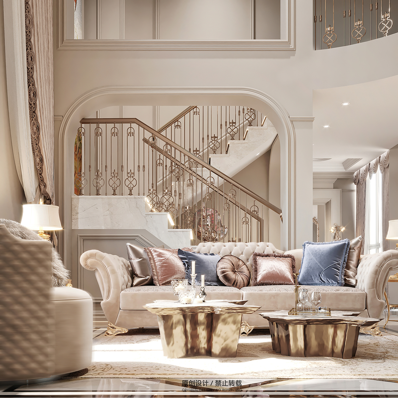 法式风格效果图表现