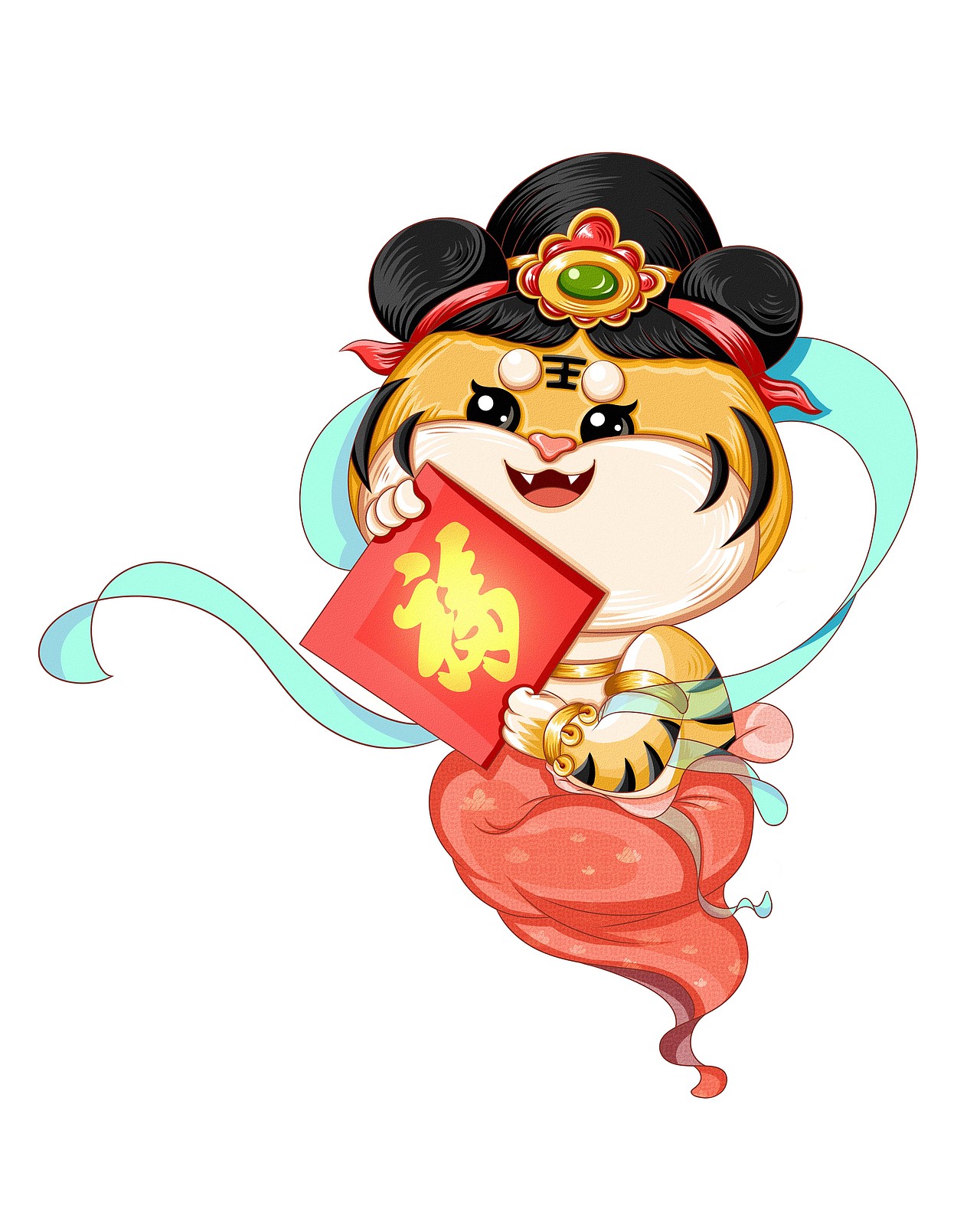 虎丫炒鸡 | 插画设计 | 餐饮品牌