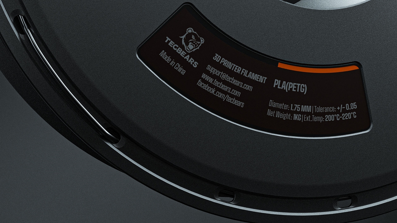 3D打印耗材盘产品升级电商全案设计 | ID+包装+卖点图