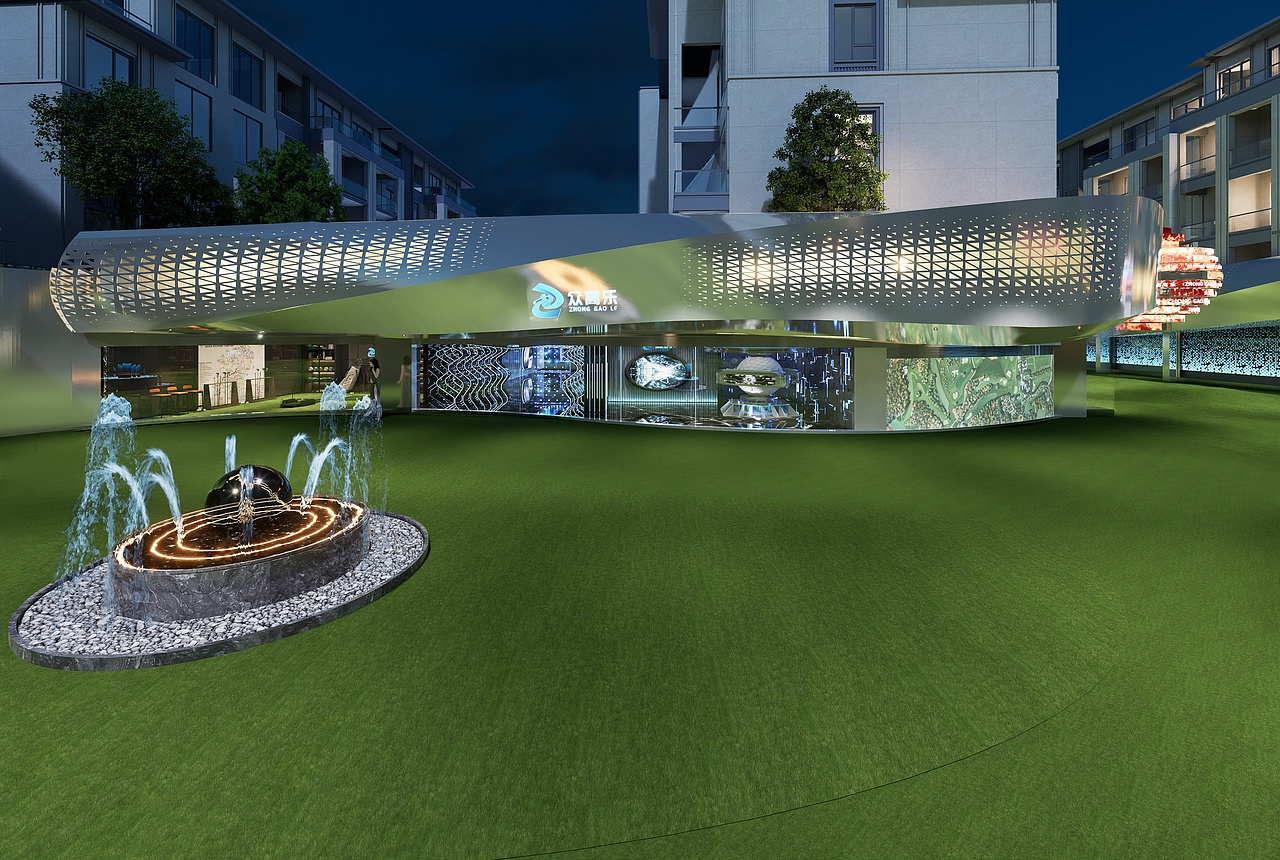 LK DESIGN | 杭州众高乐高尔夫球馆区设计方案