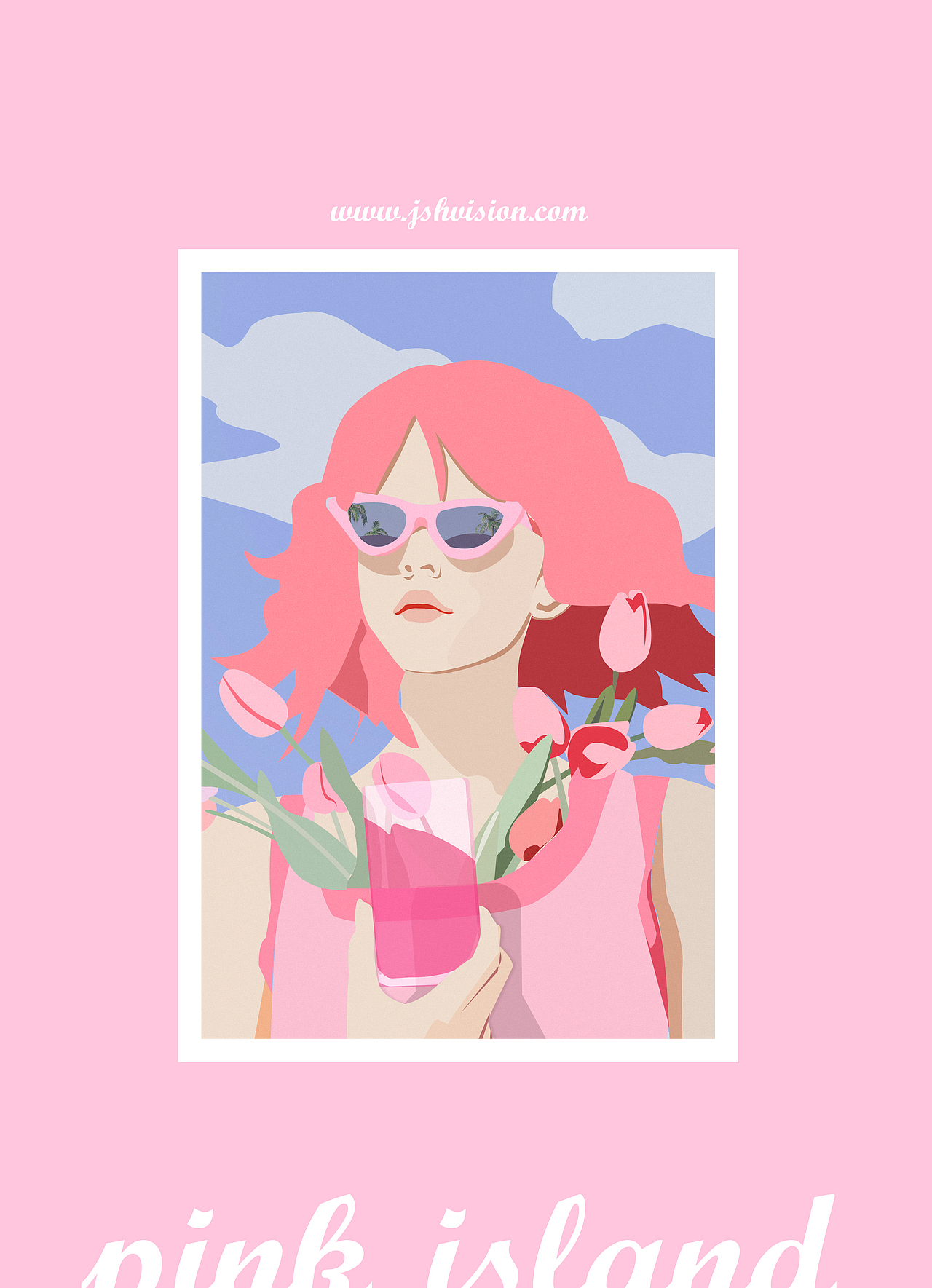 Pink island 2024（图ZMzY4MTU0ODk2） - 产品摄影 - 站酷设计师杨华彬原创素材 - 站酷ZCOOL