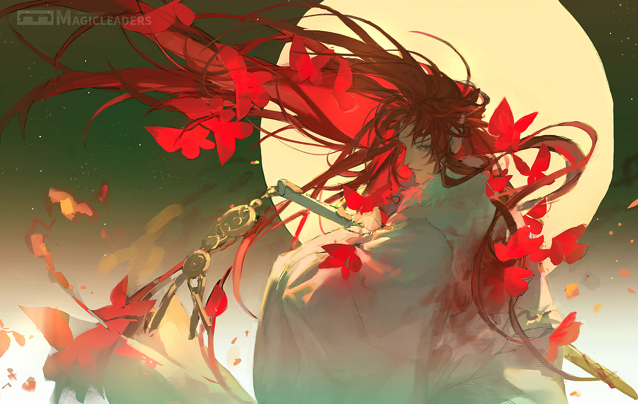 曼奇立德 | 角色插画研修班学员同人作业节选vol.7（图ZMzU0MjQ0MDA4） - 游戏原画 - 站酷设计师糖不苦zz原创素材 - 站酷ZCOOL