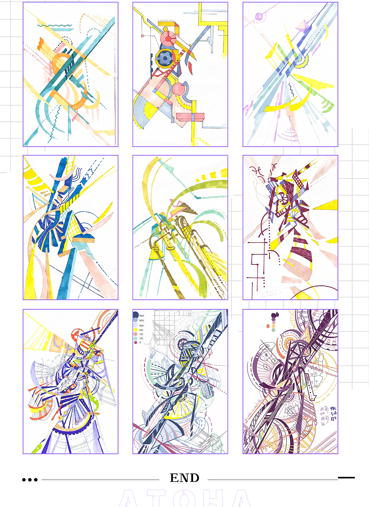 2023年终总结~插画与构图练习（图ZMzU4NTU5NjE2） - 创作习作 - 站酷设计师Atoha原创素材 - 站酷ZCOOL