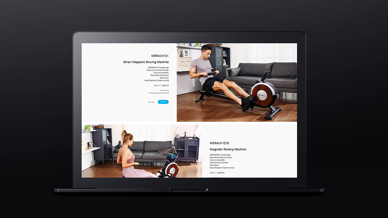 MERACH品牌shopify独立站banner网页设计UI设计(图ZMzY0Mzk2NTcy) - 企业官网 - 站酷设计师wmgods原创素材 - 站酷ZCOOL