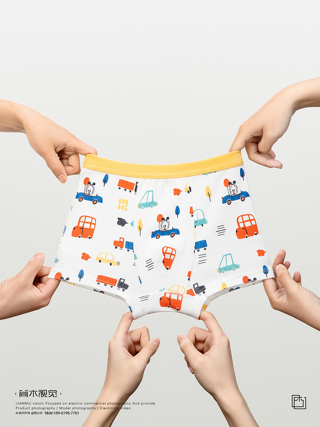 儿童内裤产品摄影丨巴布豆×简木视觉 男童女童内衣拍摄（图ZMzUzNDI3NjE2） - 产品摄影 - 站酷设计师简木视觉原创素材 - 站酷ZCOOL