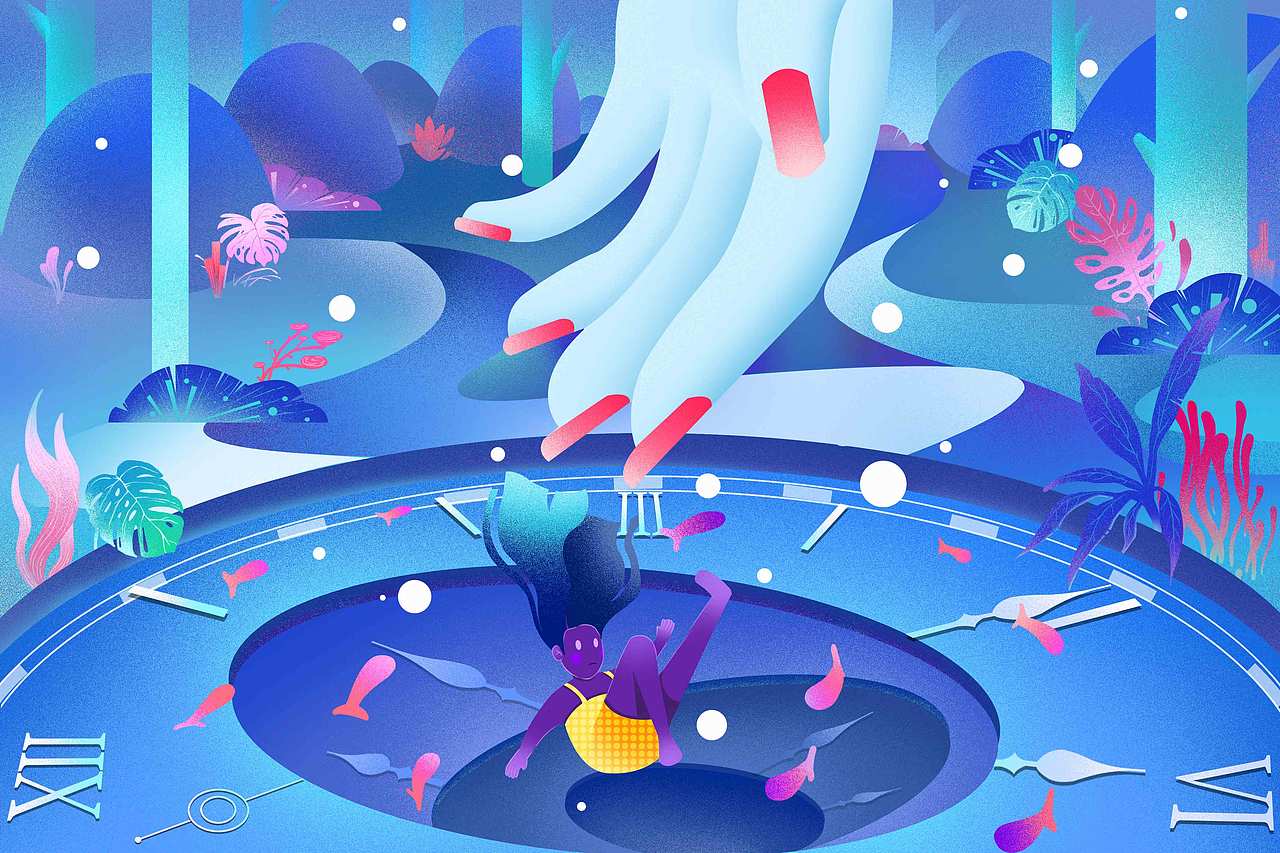 《情绪》系列插画（图ZMzY2MDIyNTQ0） - 商业插画 - 站酷设计师芸芸笙原创素材 - 站酷ZCOOL