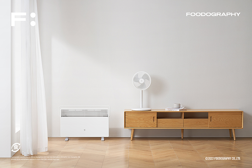 小家电摄影 | 米家智能循环扇 ✖ foodography