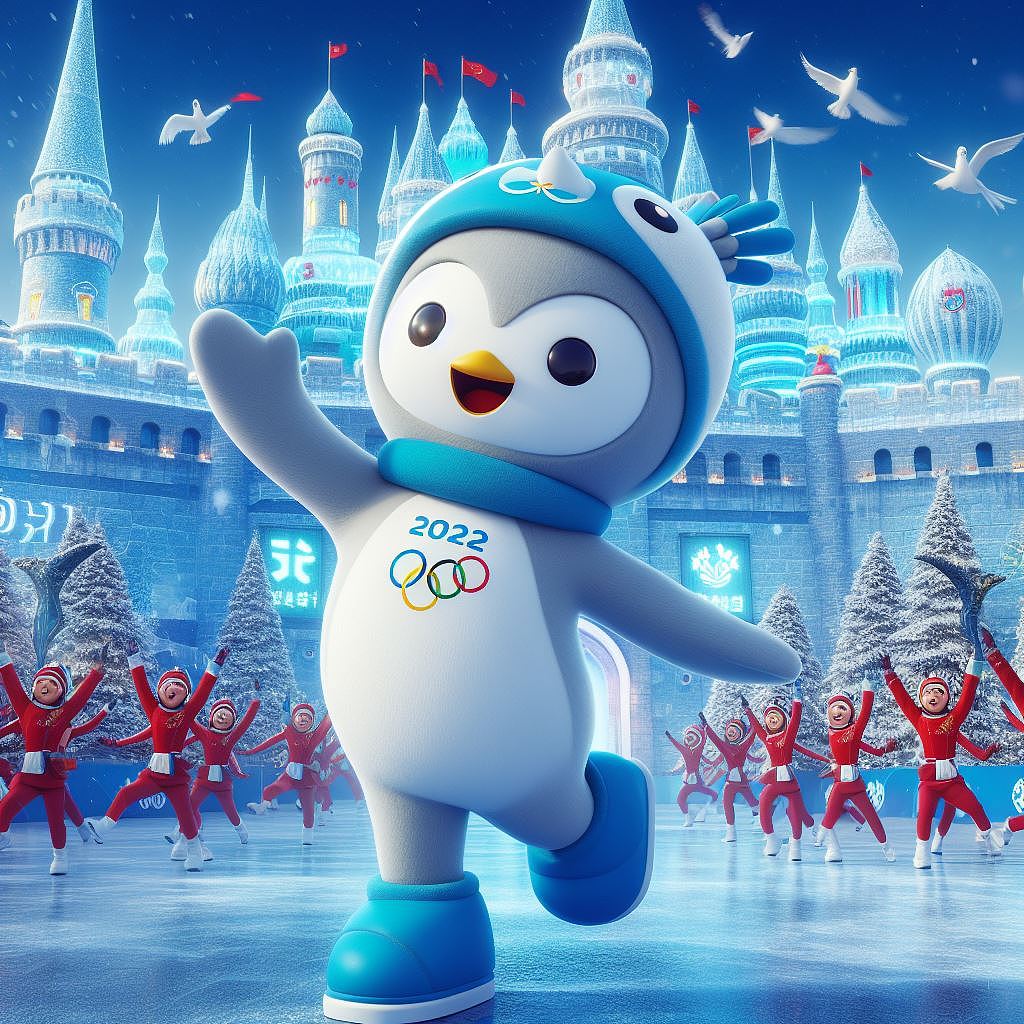 来来一组冰雪系列的AI出图吧