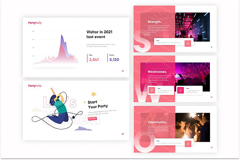 大气简约派对策划主题通用国外KeyNote模板（图ZMzU1MzU0MTU2） - PPT/Keynote - 站酷设计师爱晴天原创素材 - 站酷ZCOOL