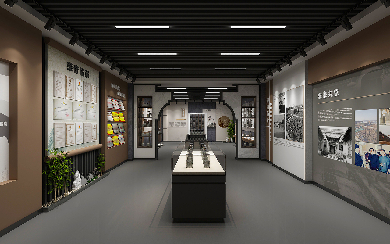 一个中药展厅（图ZMzAzNDM5MjE2） - 展陈设计 - 站酷设计师啤儿茶爽原创素材 - 站酷ZCOOL