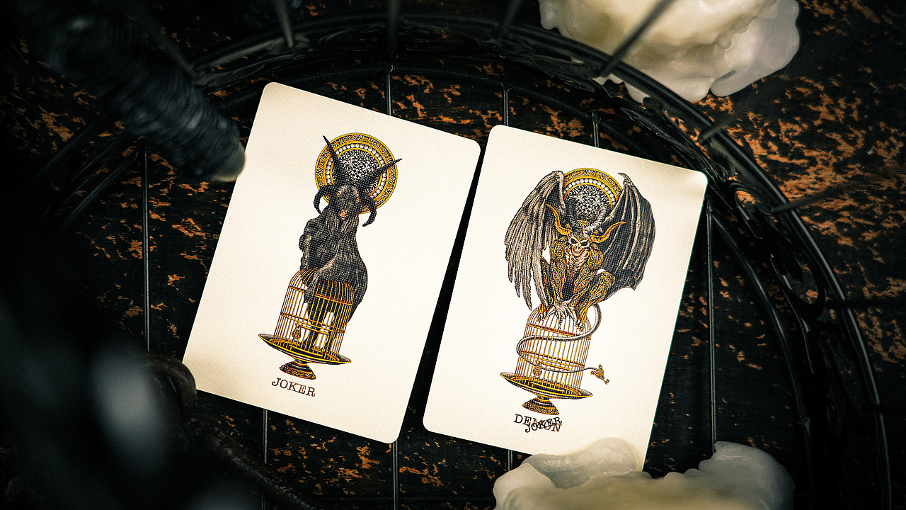 Devildom 收藏纸牌扑克礼盒套装设计-典藏礼盒（图ZMzQyNzExMjQ0） - 包装 - 站酷设计师ARK方舟扑克原创素材 - 站酷ZCOOL