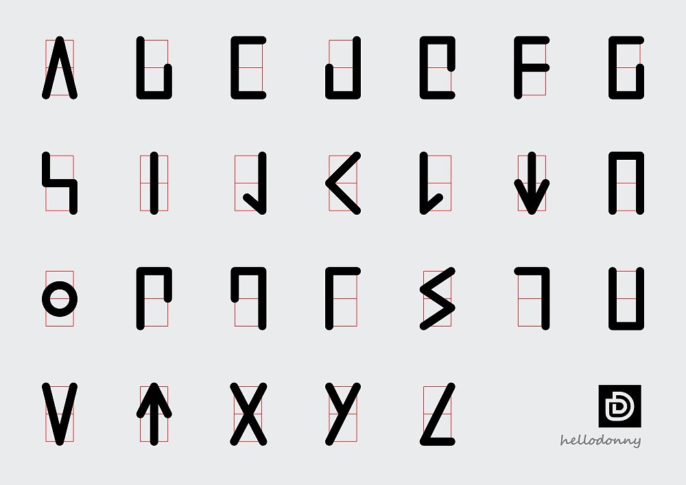 将汉字偏旁部首当作字母?将英语单词变成方块字?