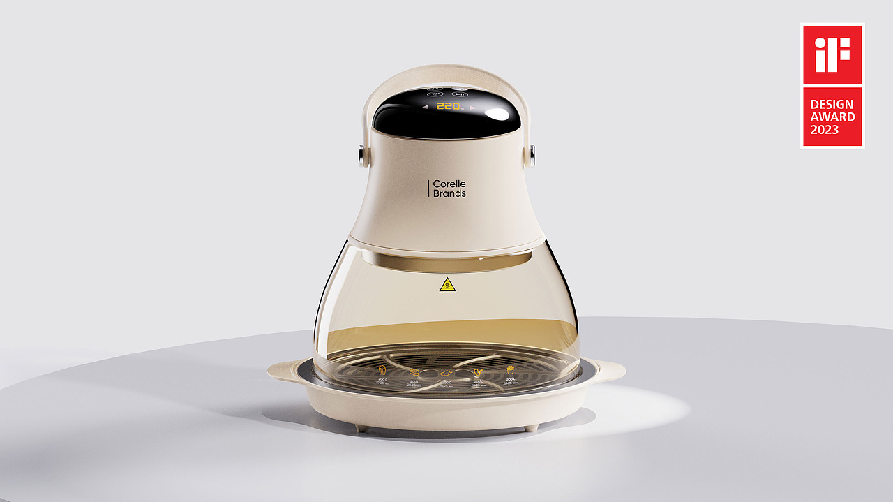 Corelle Brand Glass AirFryer_SeanChow站酷ZCOOL