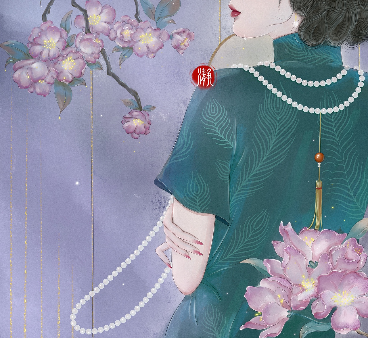 胭脂泪（图ZMzI1NjU1NzMy） - 创作习作 - 站酷设计师瀞土原创素材 - 站酷ZCOOL