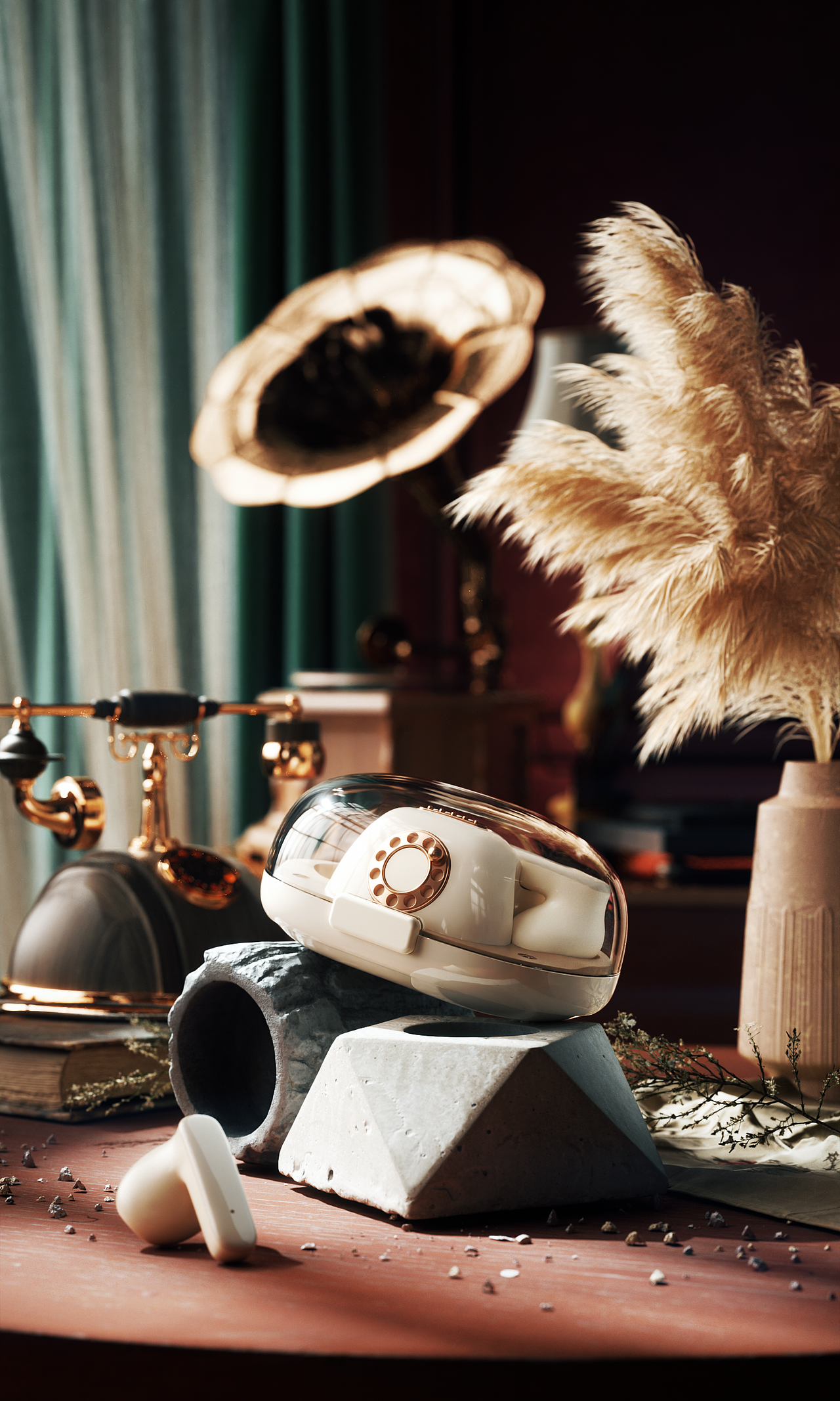 C4D-产品渲染《耳机》（图ZMzYyNDIyNjky） - 产品 - 站酷设计师待兼诗歌剧原创素材 - 站酷ZCOOL