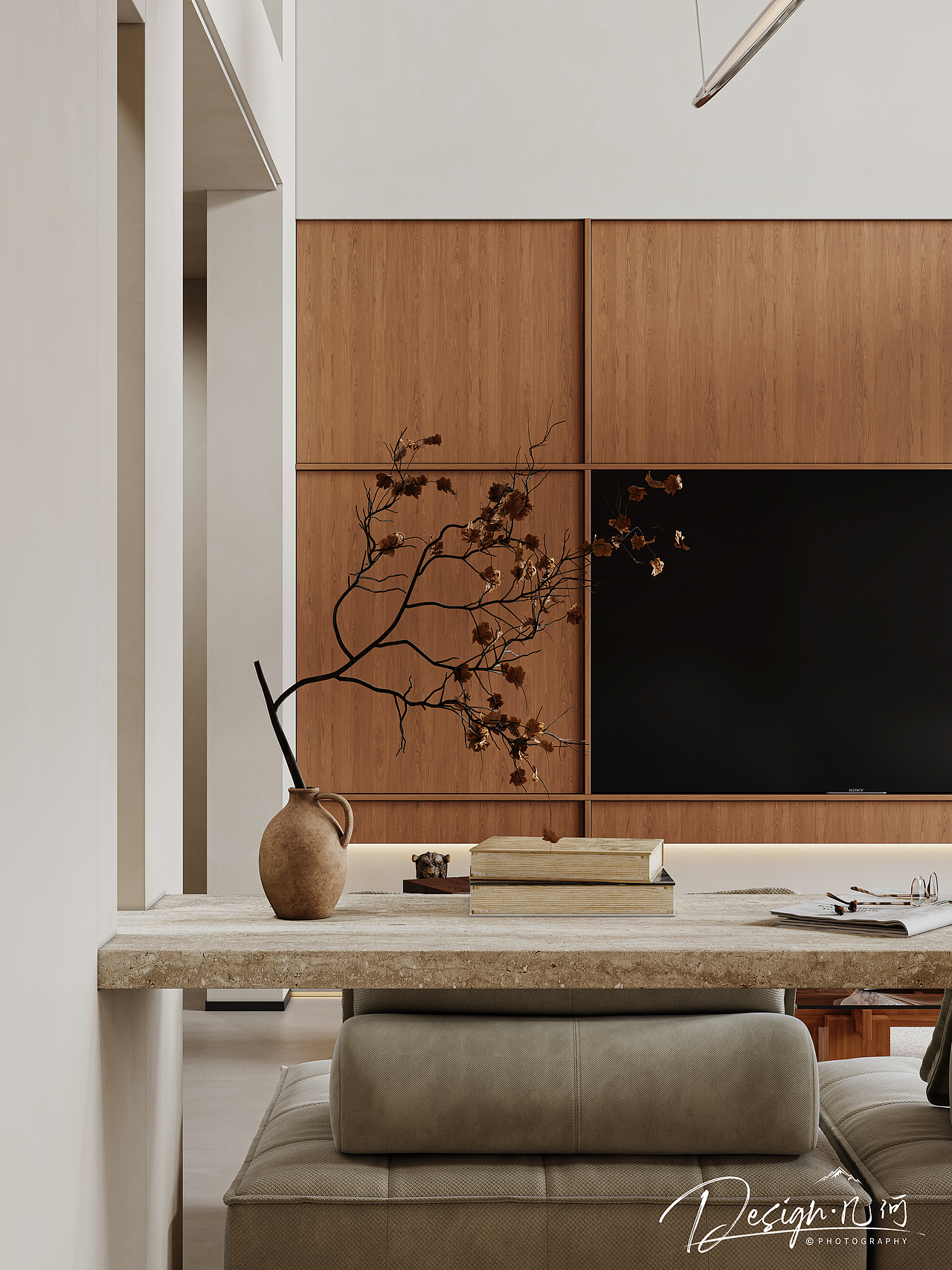 几何空间视觉表现 | 天玺湾中古风客餐厅(日景篇)