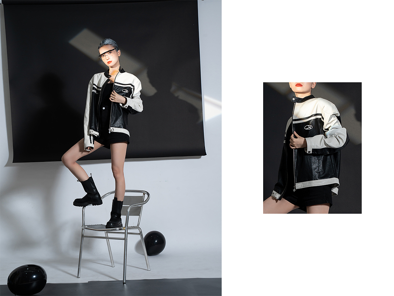 机车风 女装lookbook 拍摄