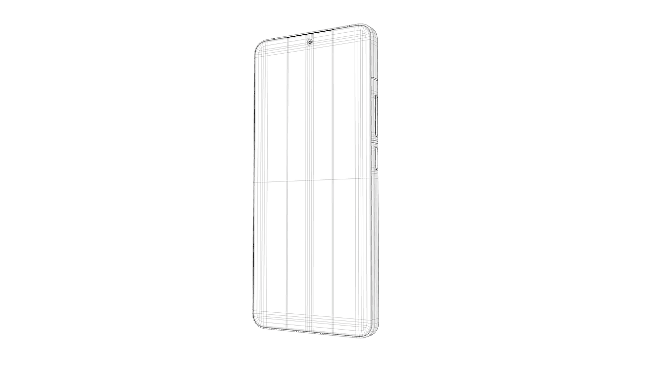 C4D建模渲染--Redmi K70 Pro 红米手机 性价比神机