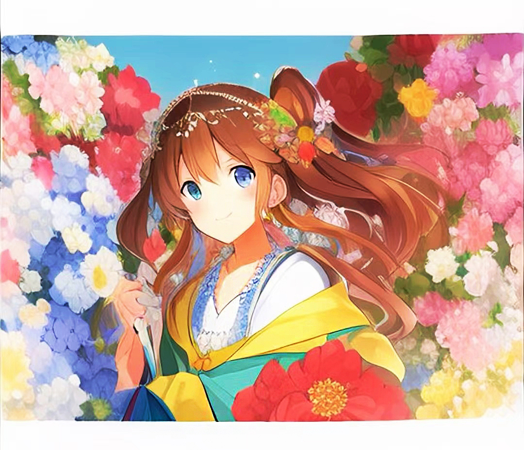 梦之花园的女孩