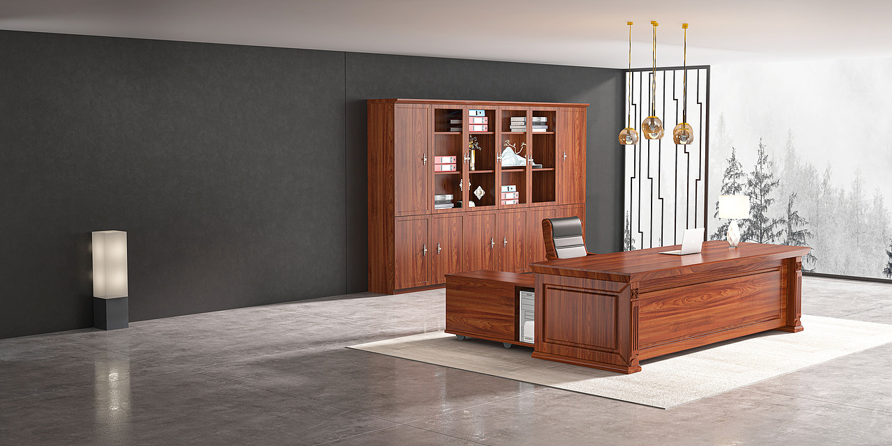 3D建模渲染-办公家具