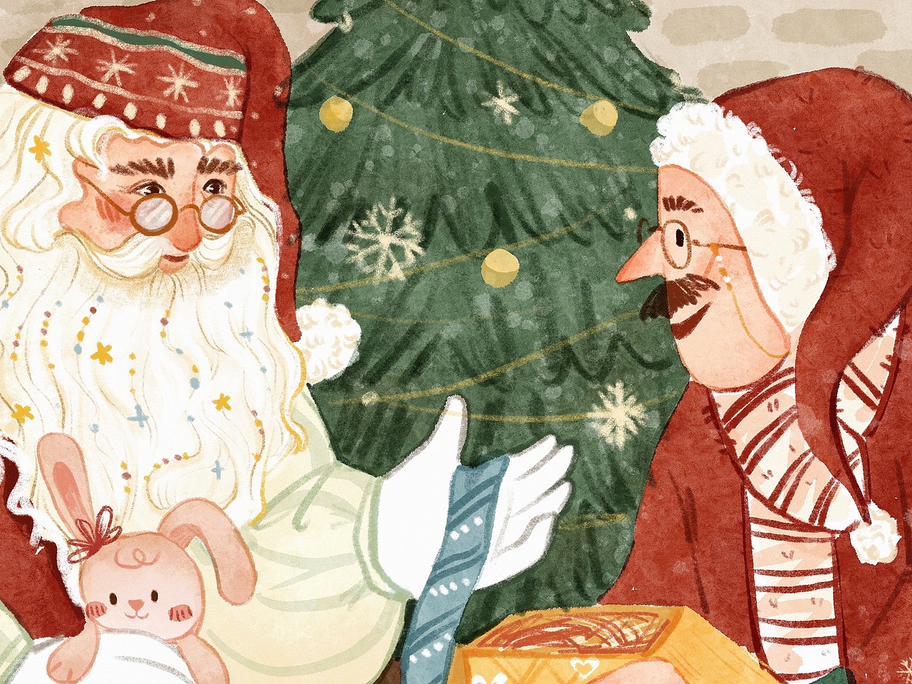 叮~圣诞老人准备礼物咯~