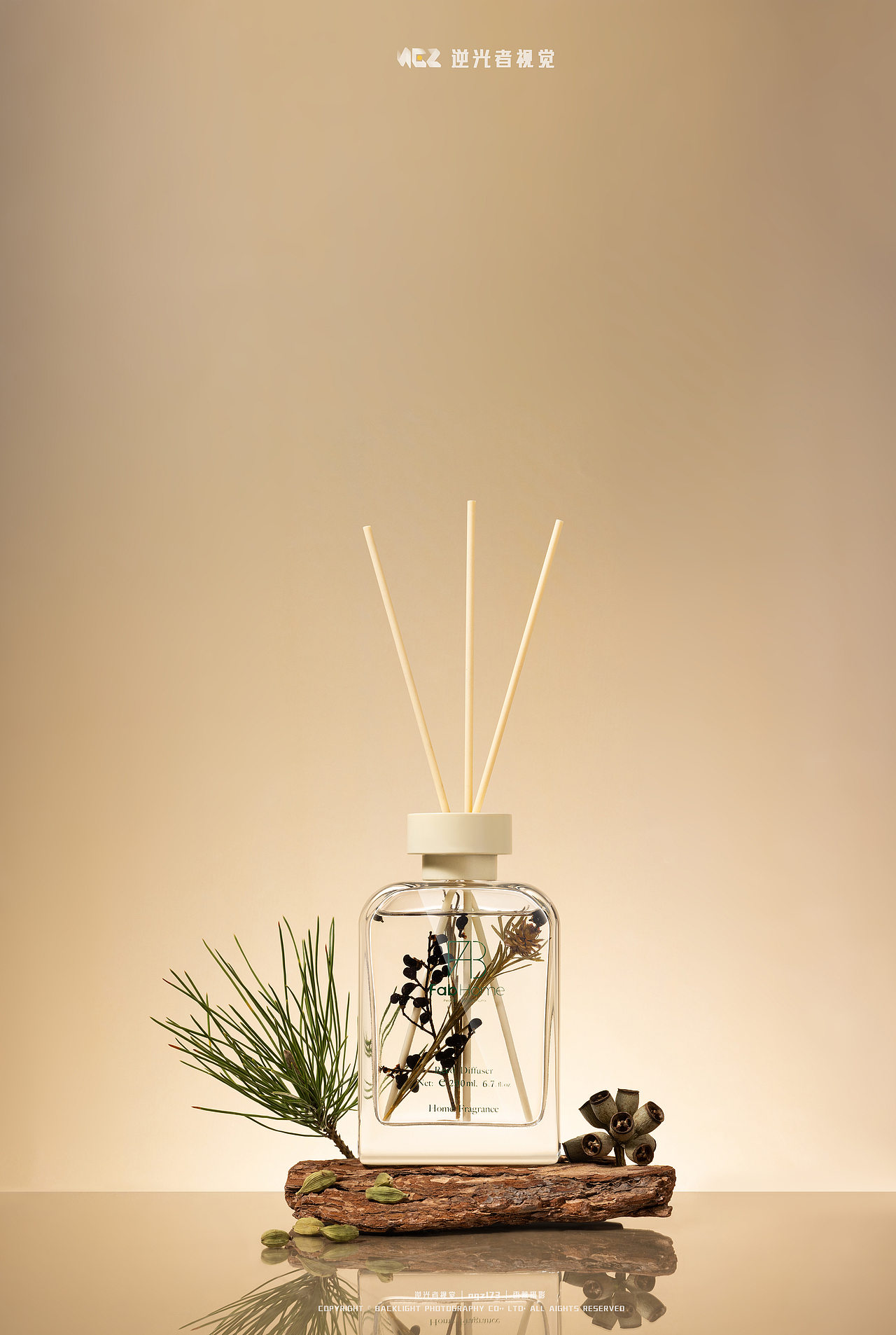 无火香薰/香氛静物摄影/香薰产品拍摄/香水