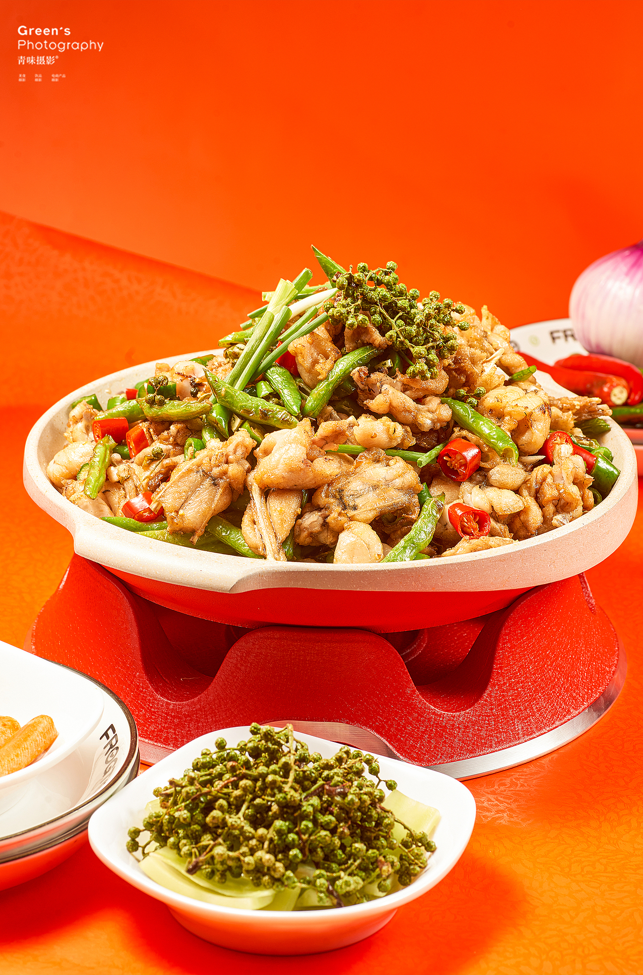 美食拍摄-大喜蛙到