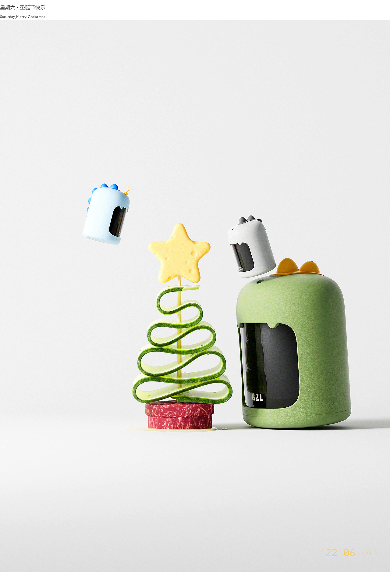 「探索家&多巴胺设计」GZL 哥吉拉 - 按压式牙签筒（图ZMzAzOTUwNDIw） - 生活用品 - 站酷设计师多巴胺设计原创素材 - 站酷ZCOOL