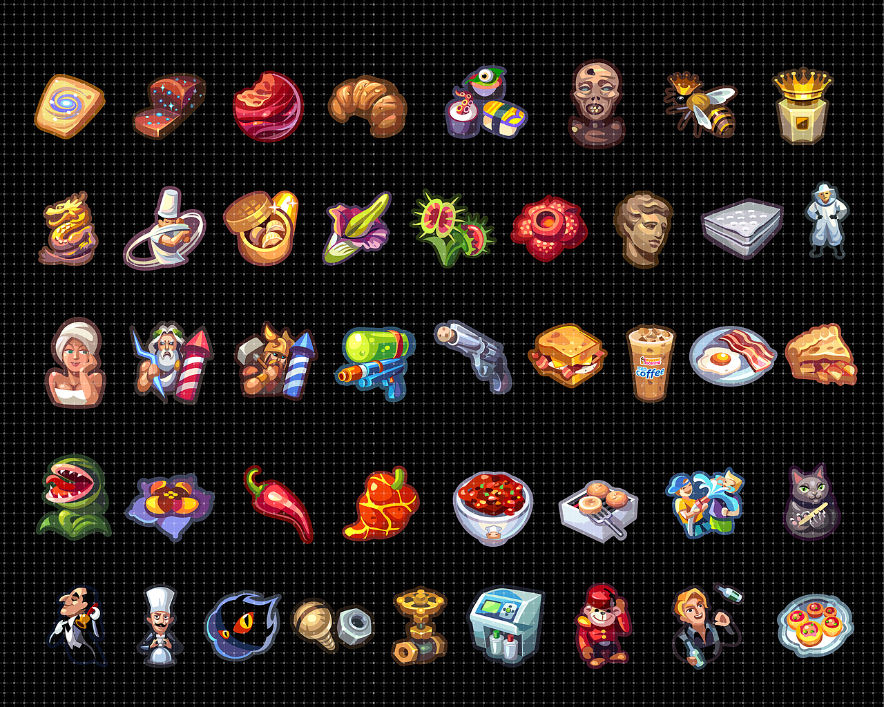 工作项目：美国EA-模拟城市游戏图标