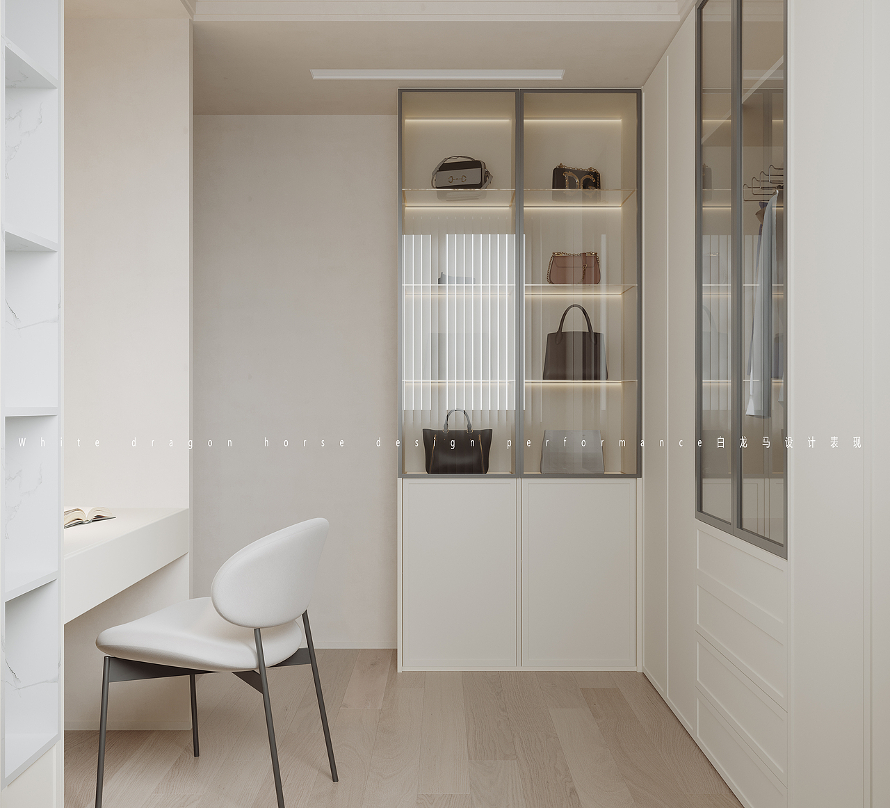 法式奶油—白龙马效果图