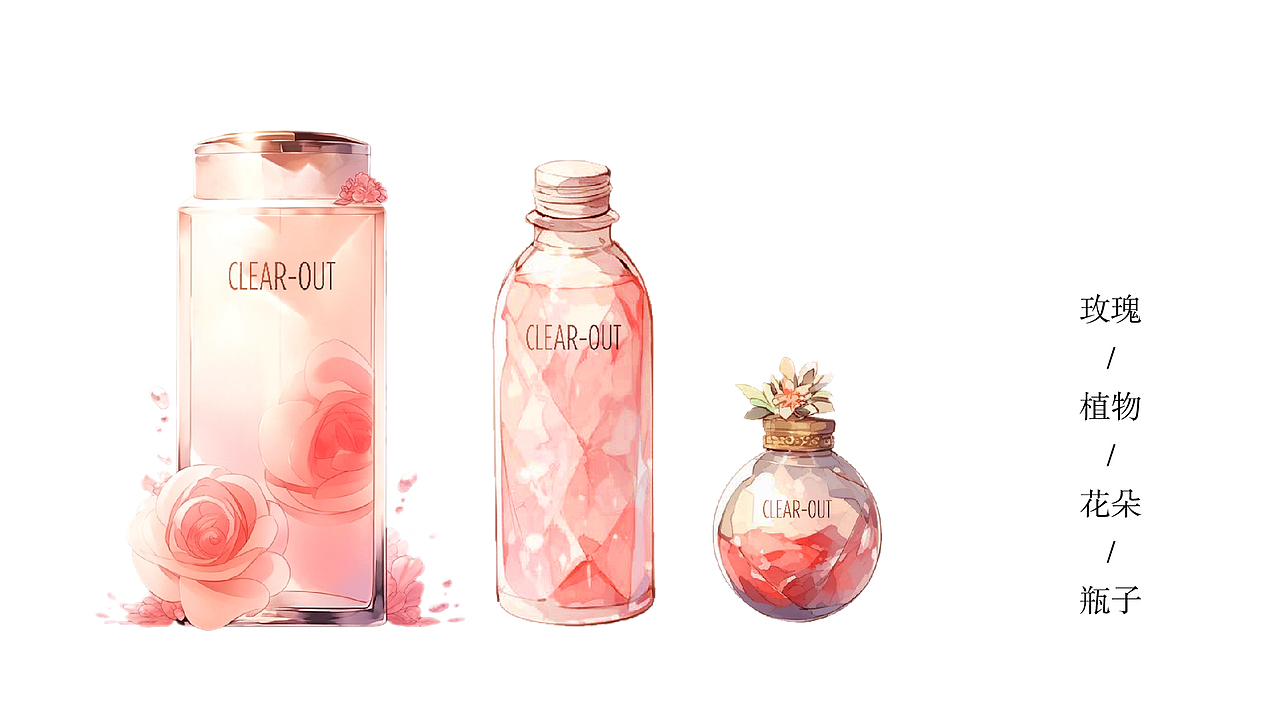 「好食肌长绽放-美肌植愈记」环保创意海报