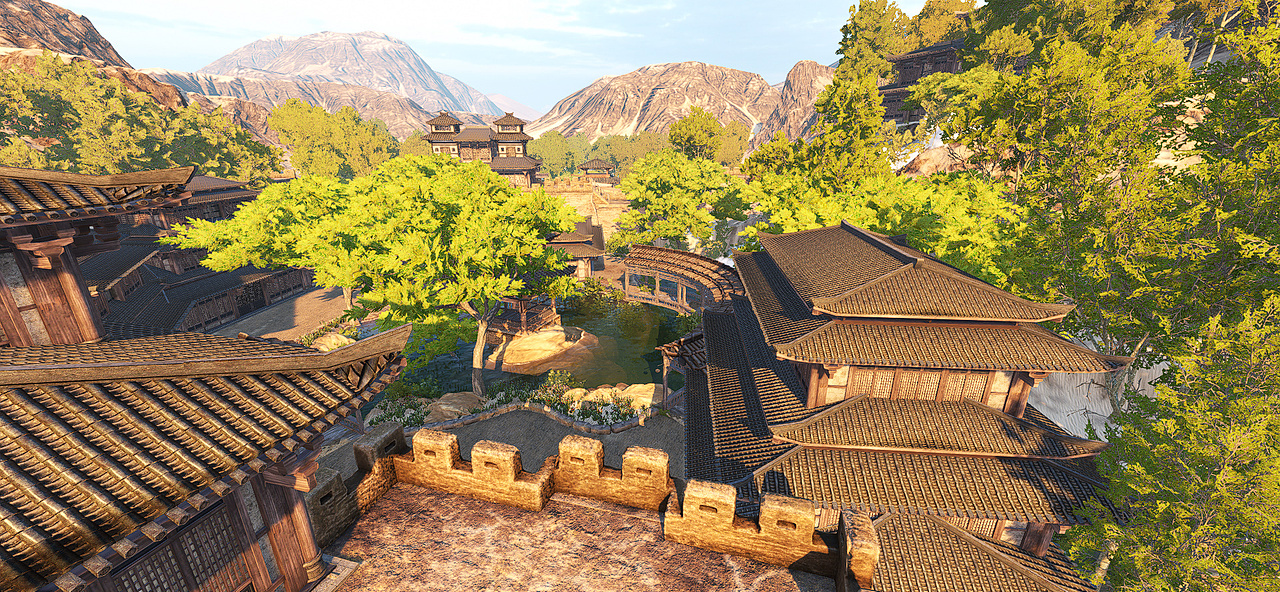 【衣谷三国概念设定】场景地编截图（一）（图ZMzIzOTQ4NzAw） - 概念设定 - 站酷设计师疾风Shawk原创素材 - 站酷ZCOOL