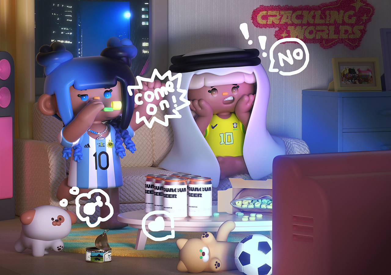 CRACKLING WORLDS-NIKO假日NFT（图ZMzI1MTUyODQw） - IP形象 - 站酷设计师飞天小八八原创素材 - 站酷ZCOOL
